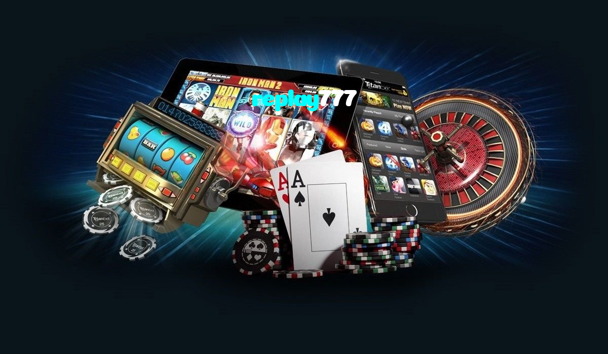 replay777 casino presented on mobile device in Pakistan with slots and live games